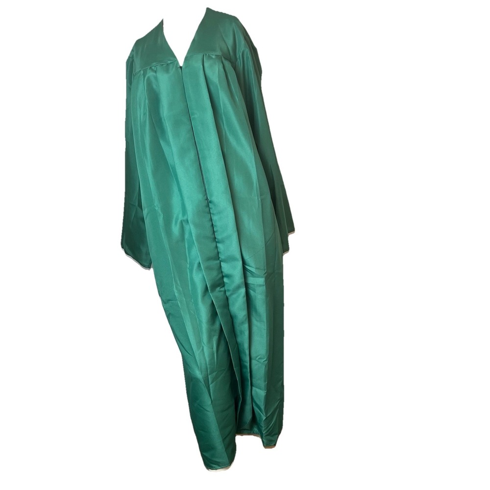 Jostens Green Graduation Gown Size 5' 10" -6'0" Myers Park High School NC 2011